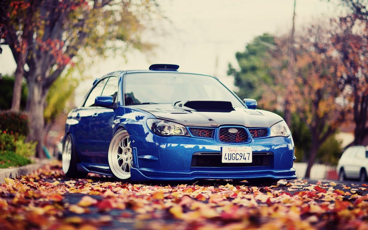 Subaru Impreza STI 4к
