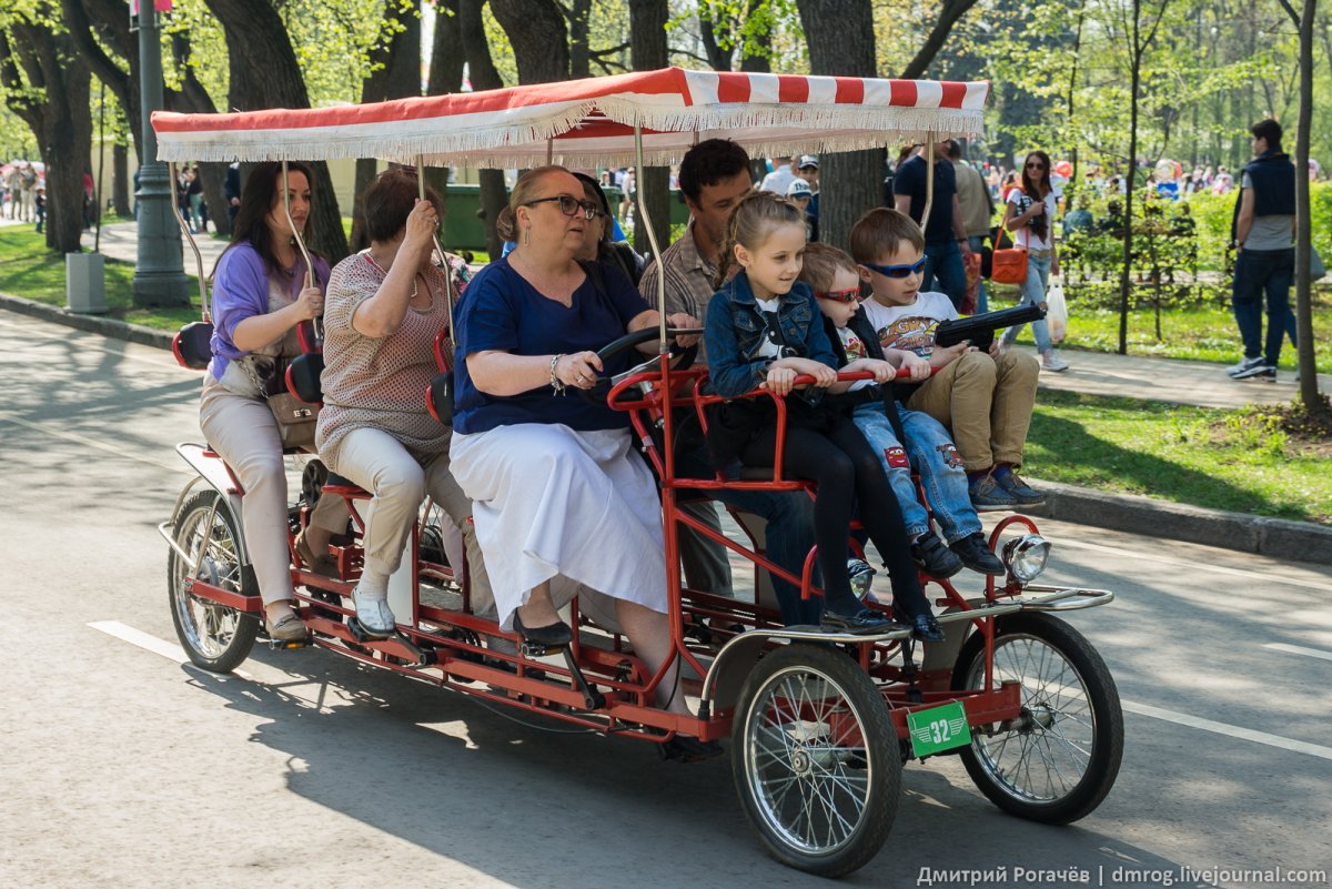 Парк Сокольники веломобили