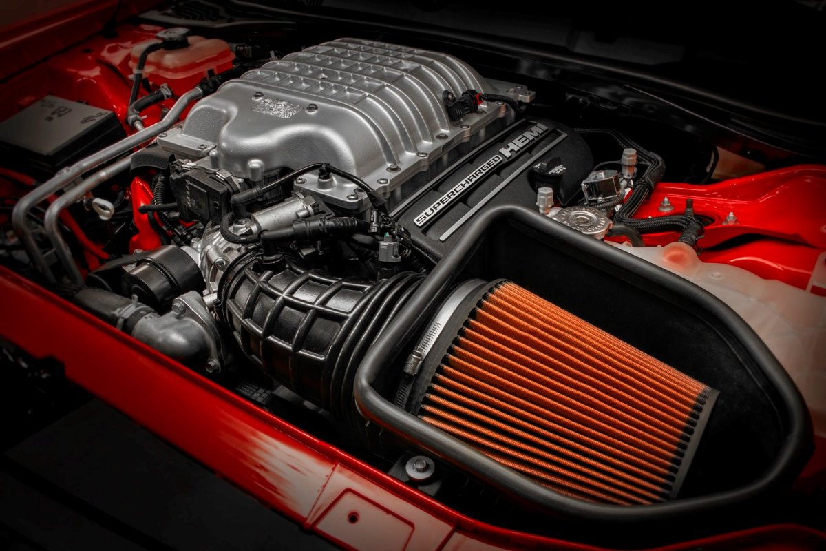 Dodge Challenger srt Demon двигатель