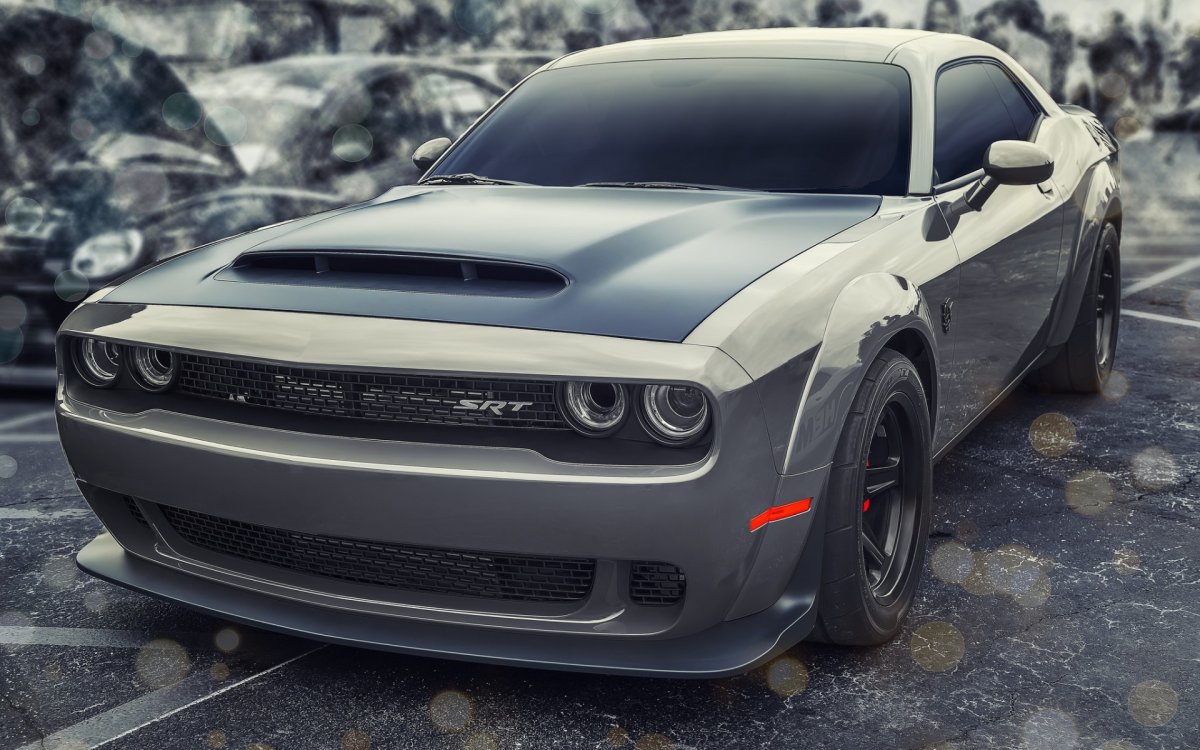 Dodge Challenger srt Demon 4k