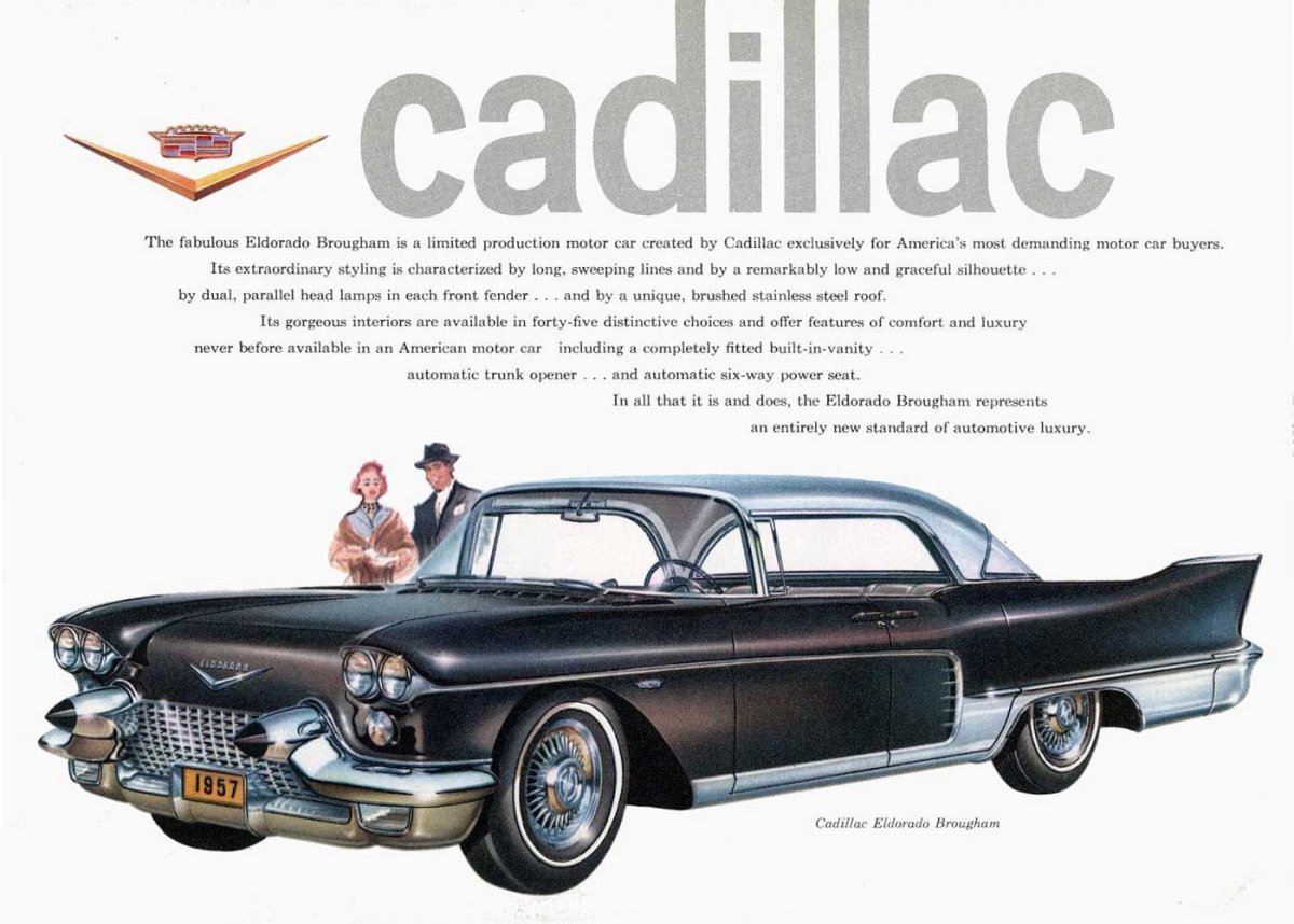 Cadillac 1948 реклама