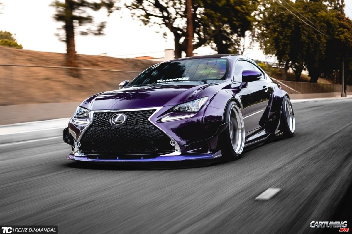 Lexus RC 350 stance