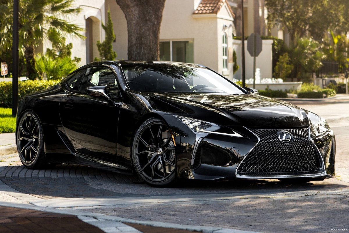 Lexus lc500 Coupe черный