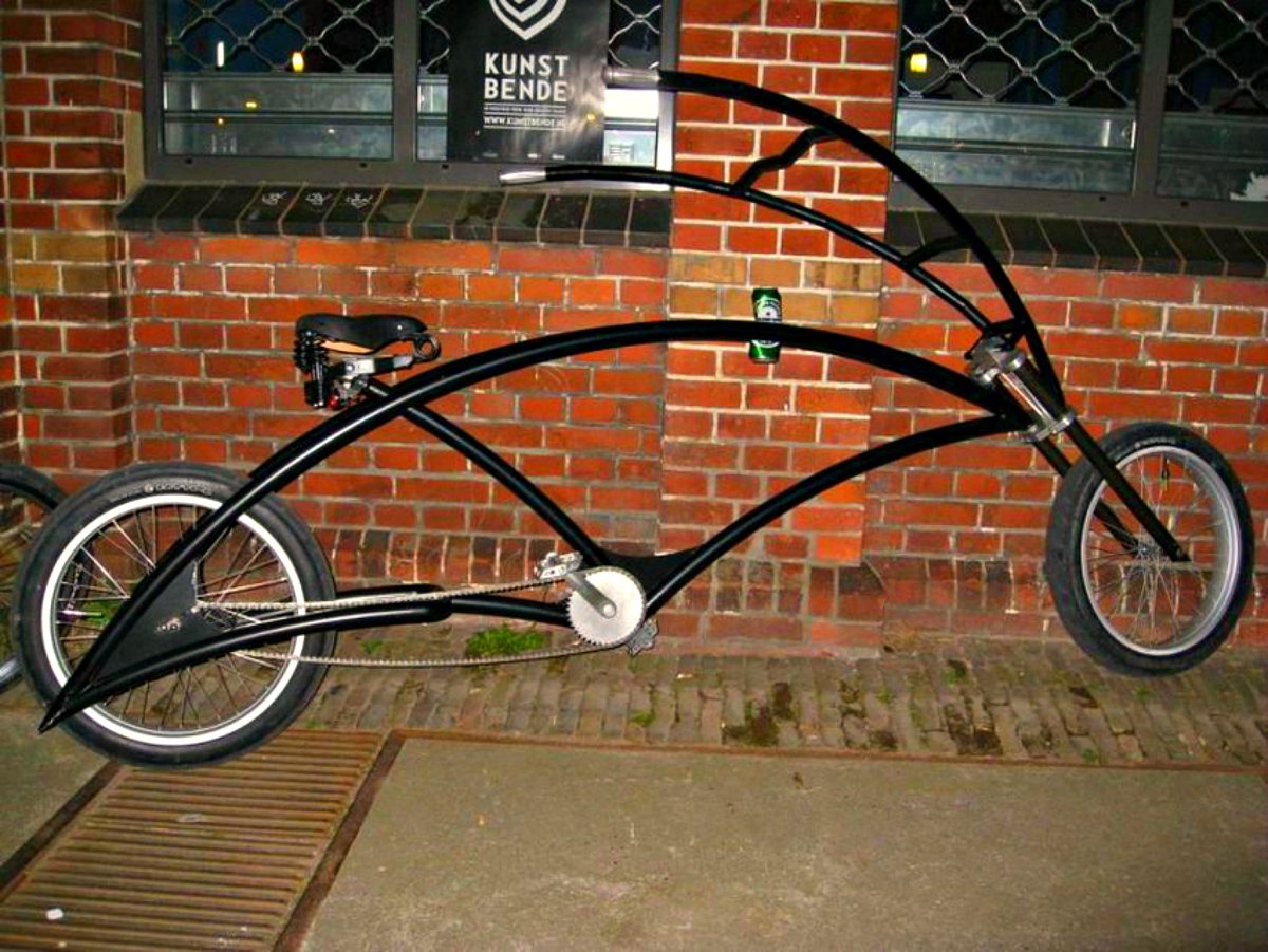 Велосипед с необычной рамой