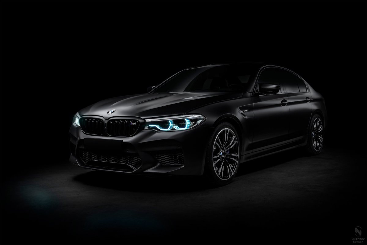 BMW m5 f90 черная
