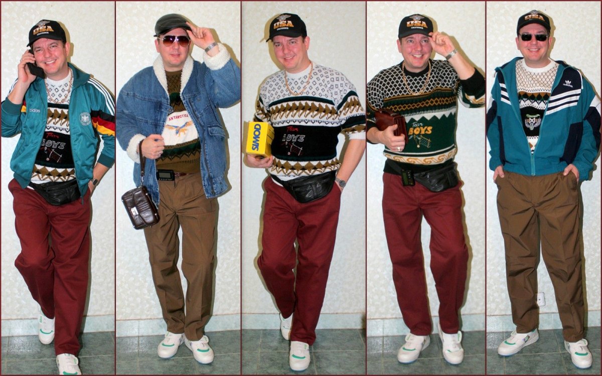 Мужская мода в 90-е в России