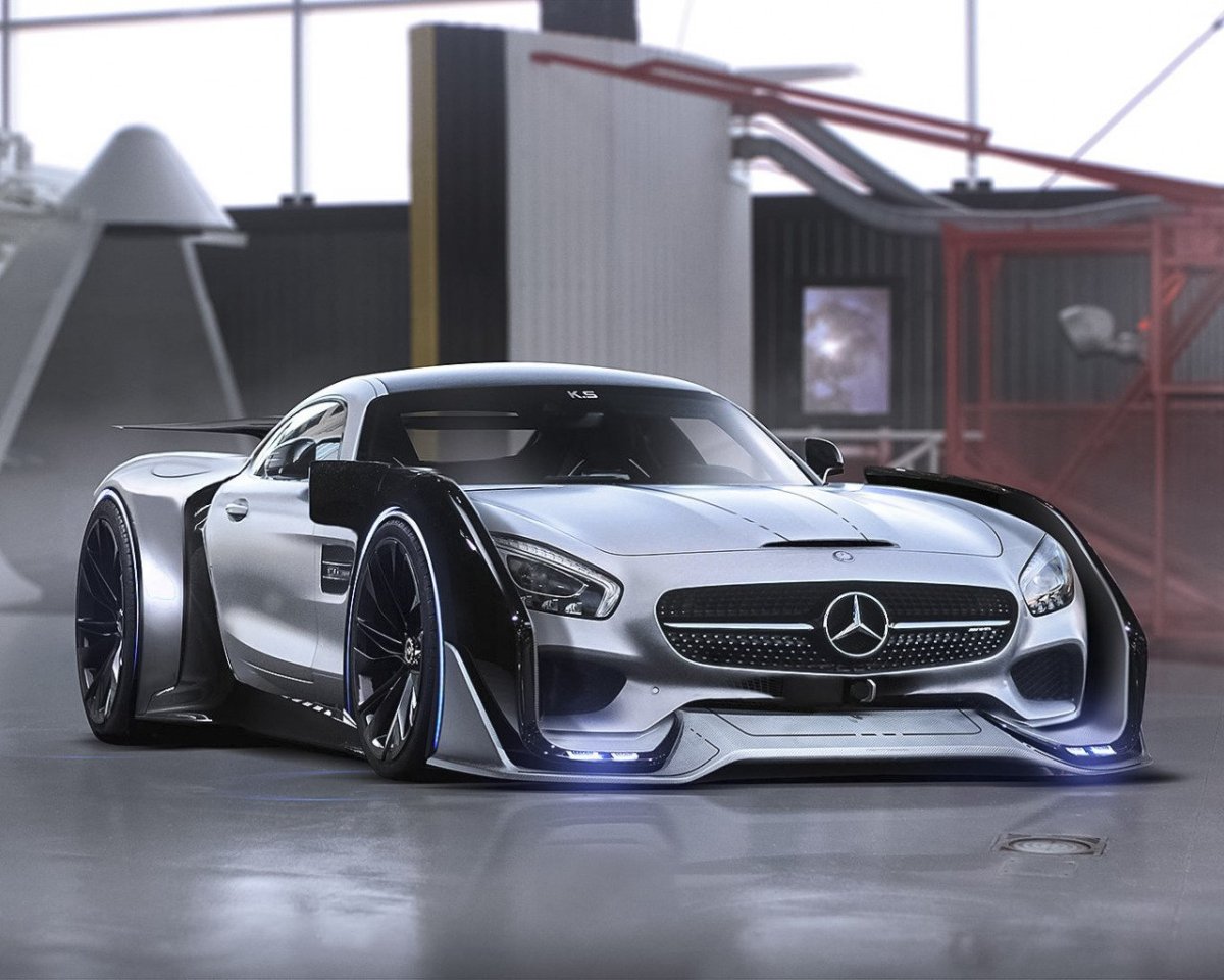 Mercedes Benz AMG спорткар