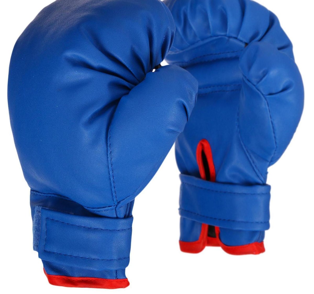 Боксёрский детские перчатки синие JV Sport