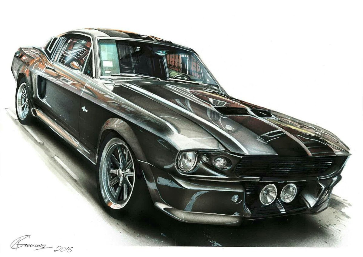 Ford Mustang Shelby gt500 Eleanor 1967