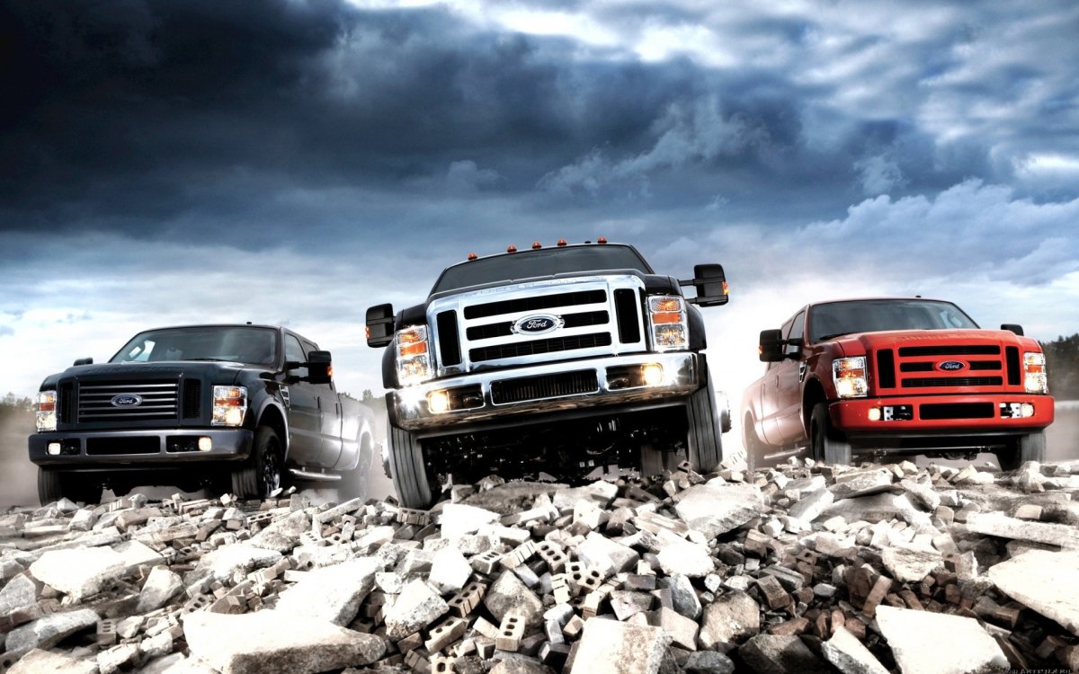 Ford f350 обои