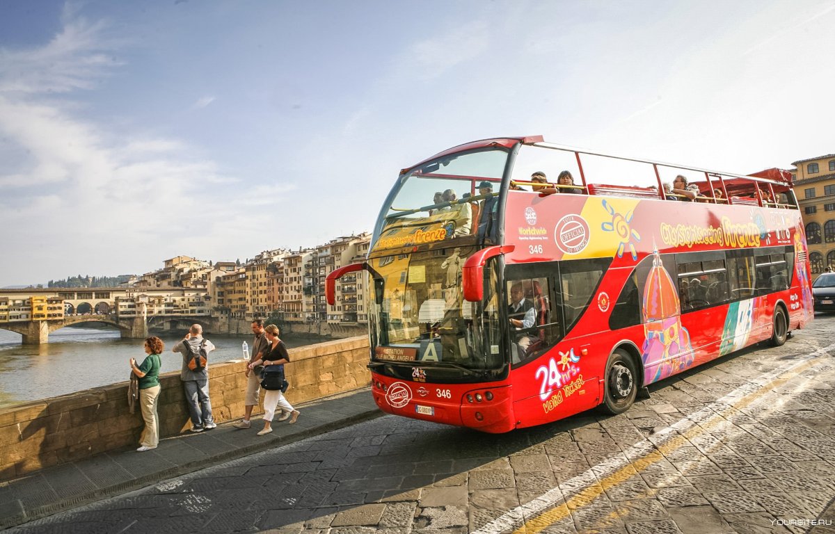 Флоренция туристический автобус