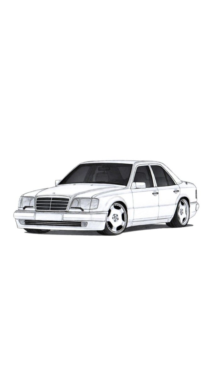 Mercedes w124 веткор