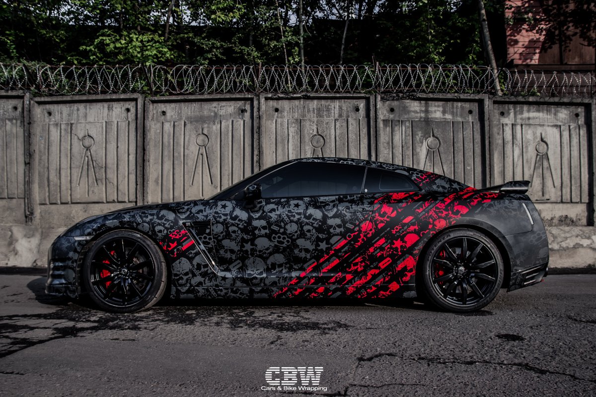 Nissan GTR r35 Wrap