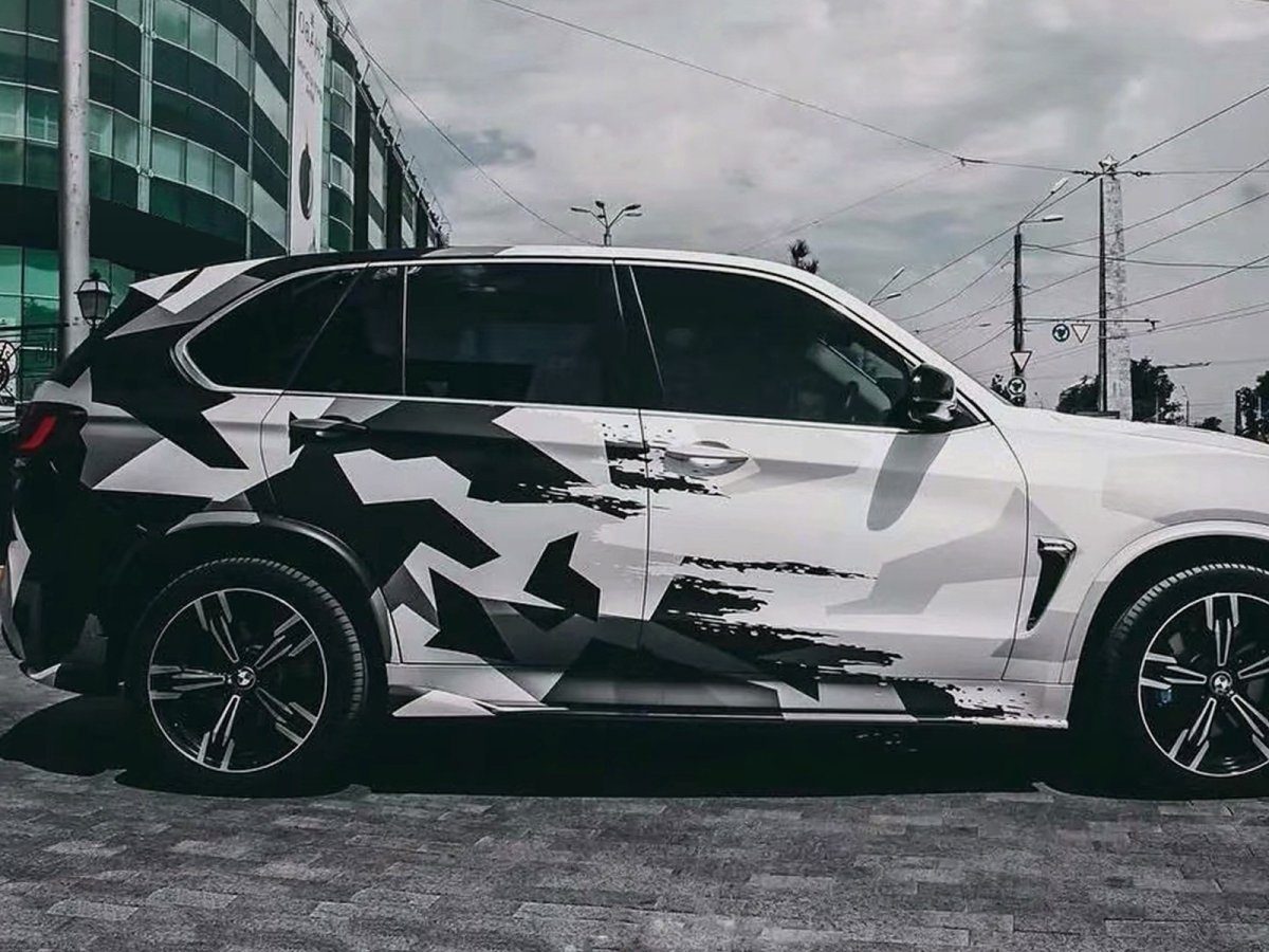 BMW x5 камуфляж