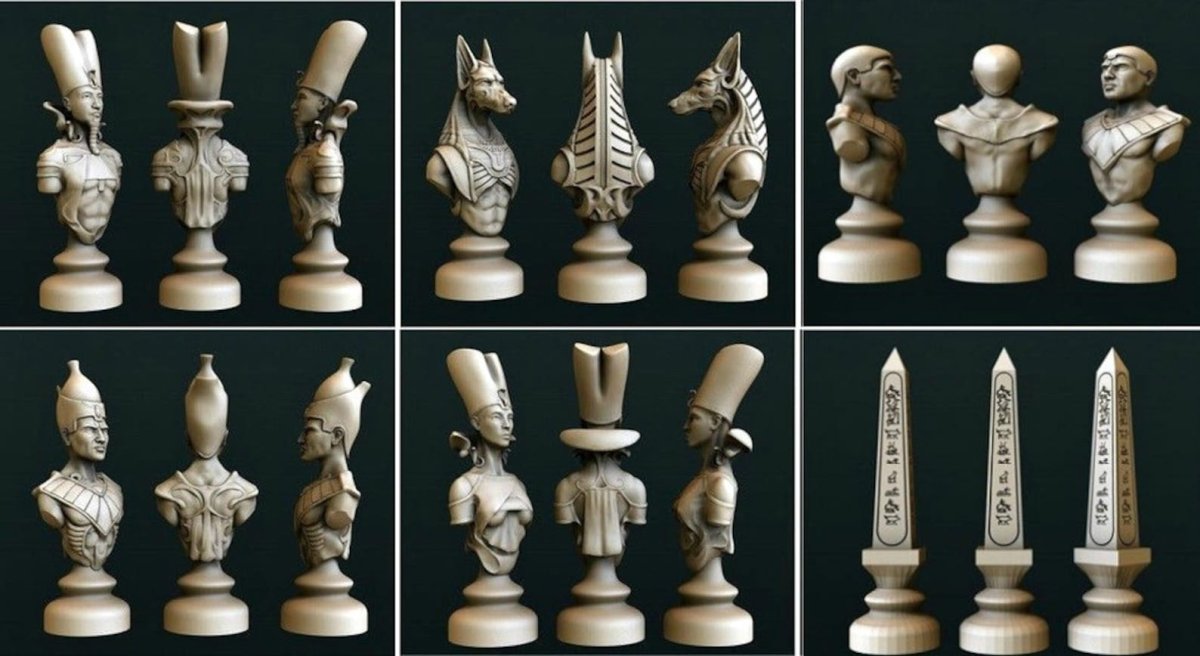 Молд для шахматных фигур