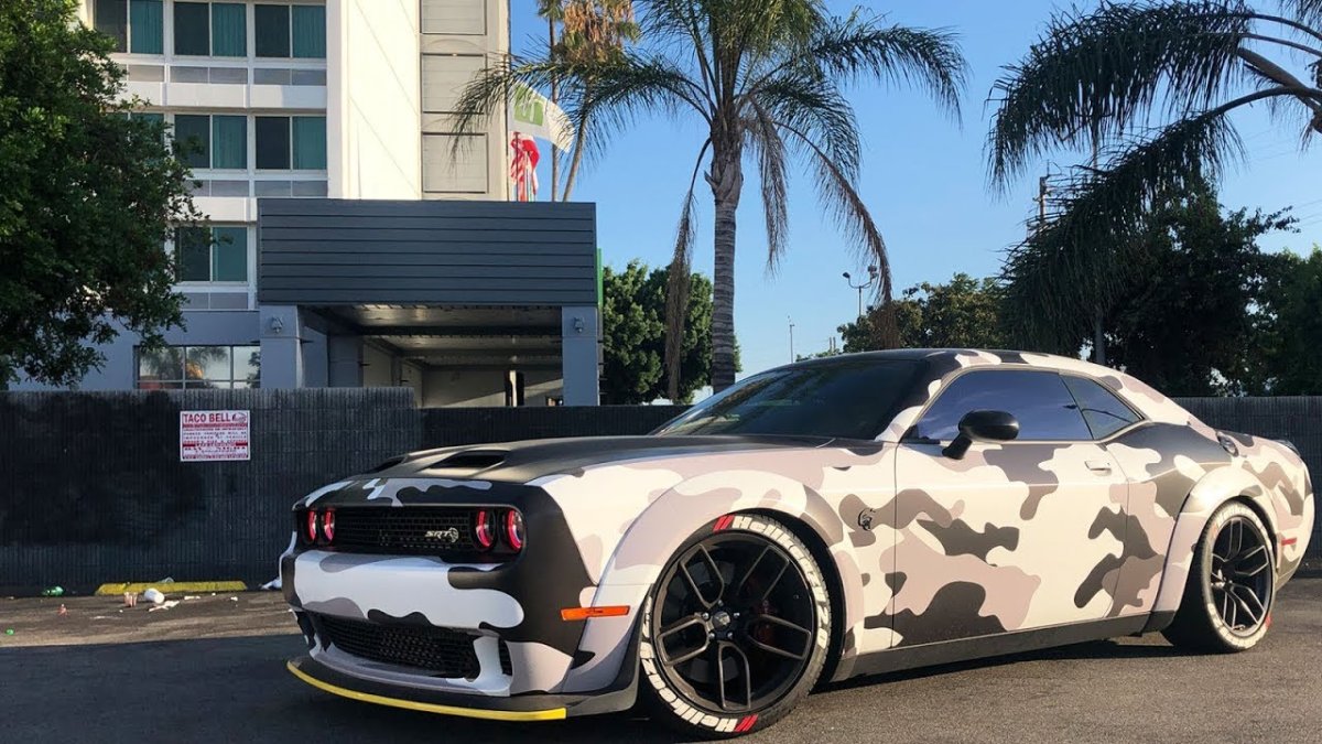 Charger dodge камуфляж