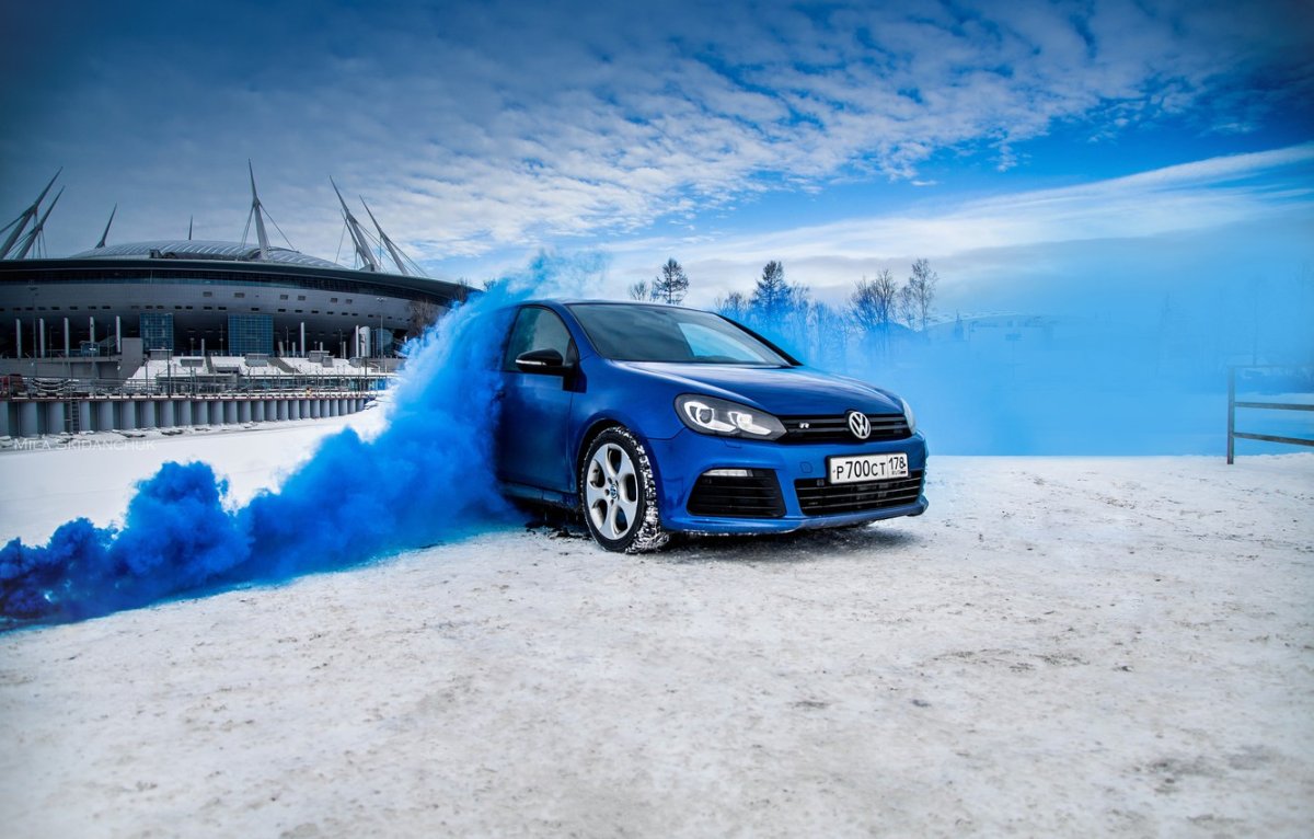 Volkswagen Golf 6 зима