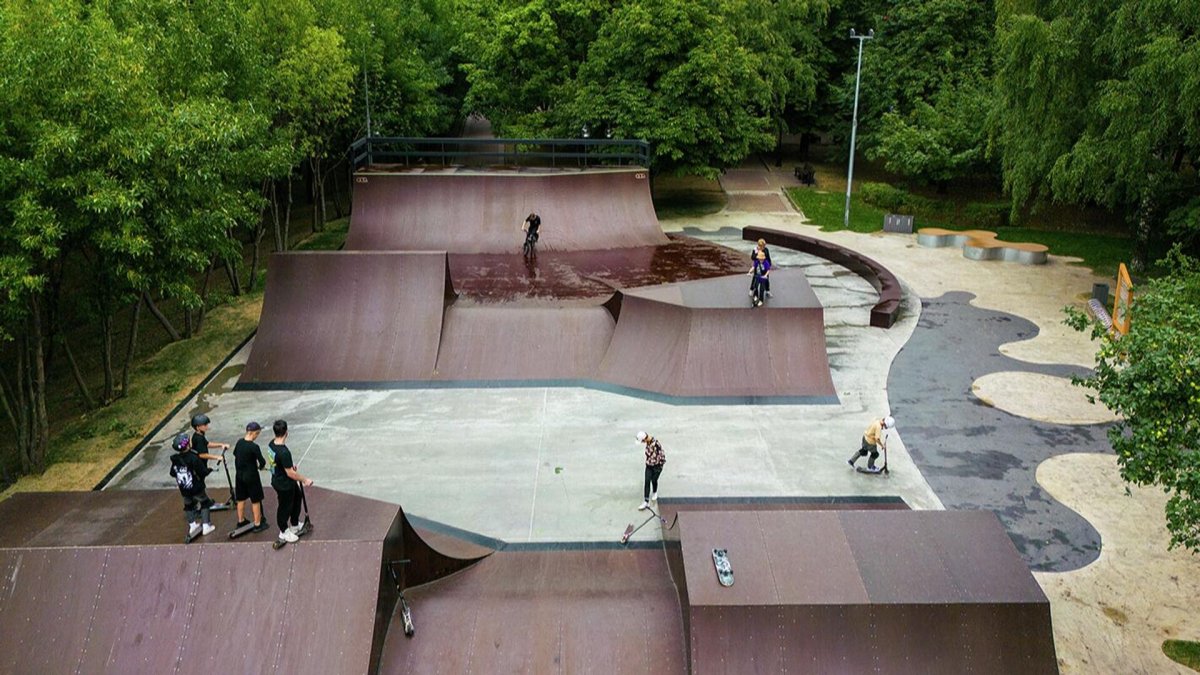 Скейт парк Солнцево