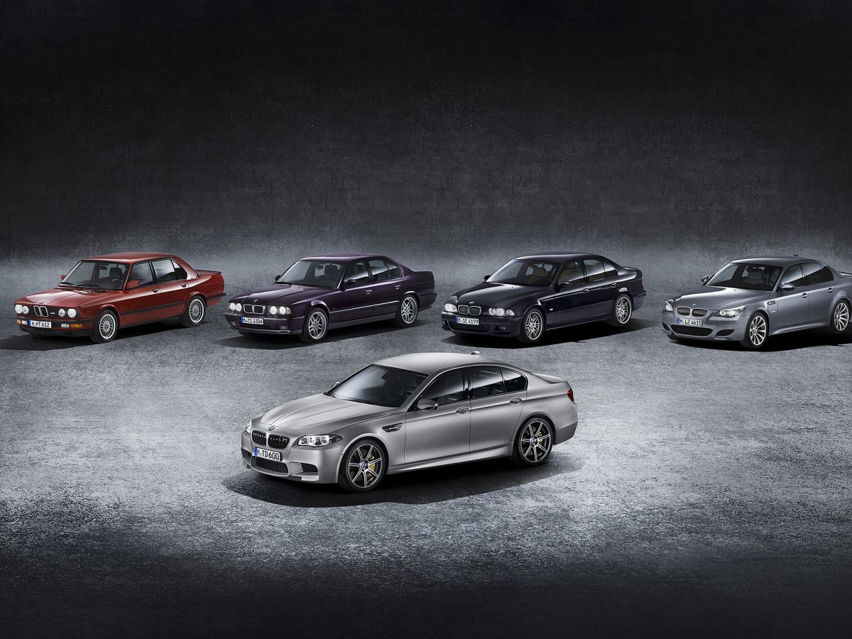 Эволюция BMW m5