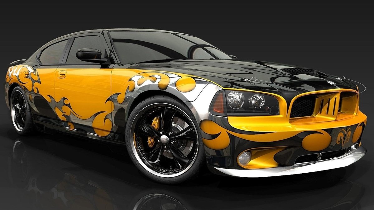 Винилография dodge Challenger
