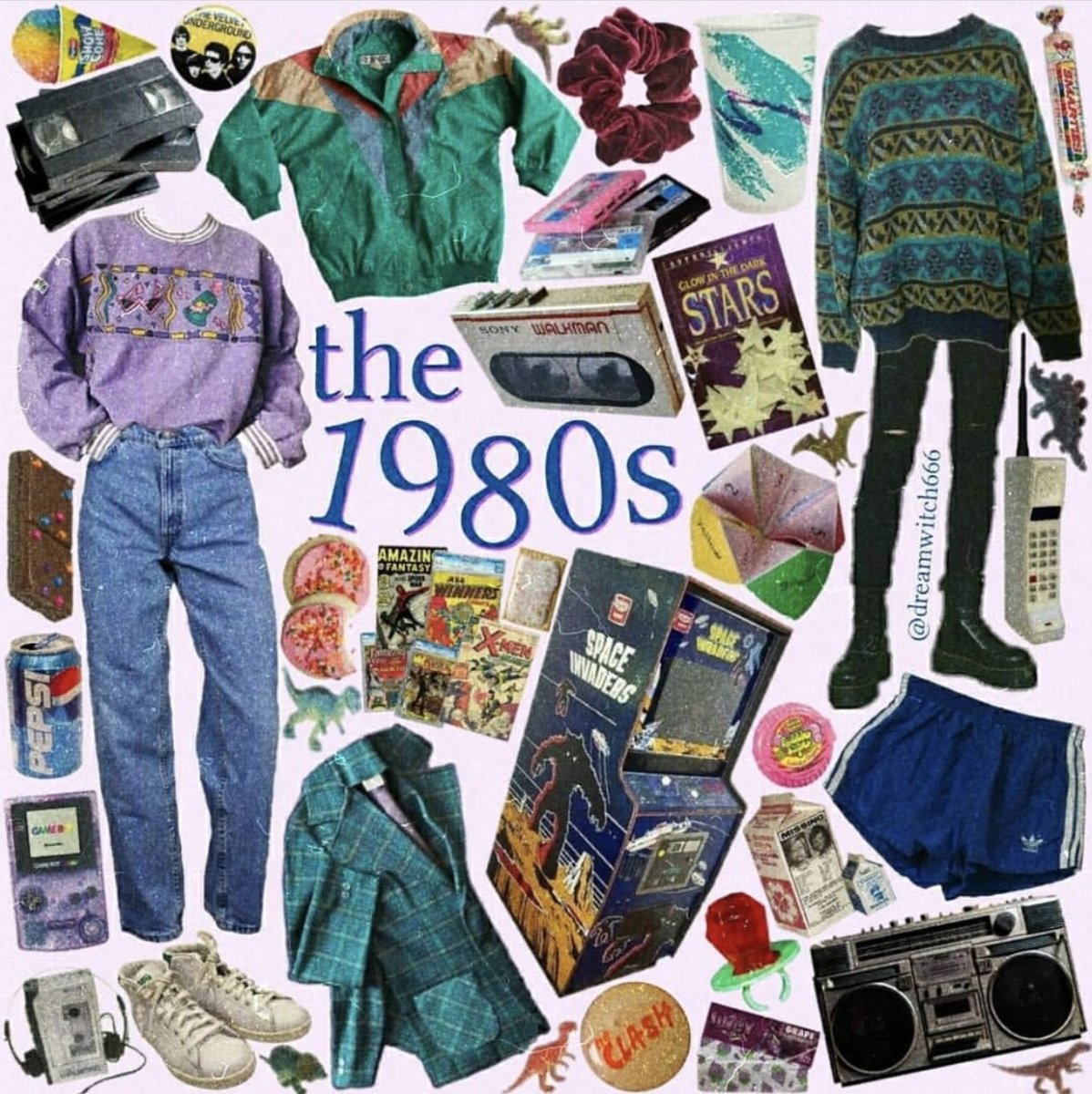 Лук одежды в стиле 90х