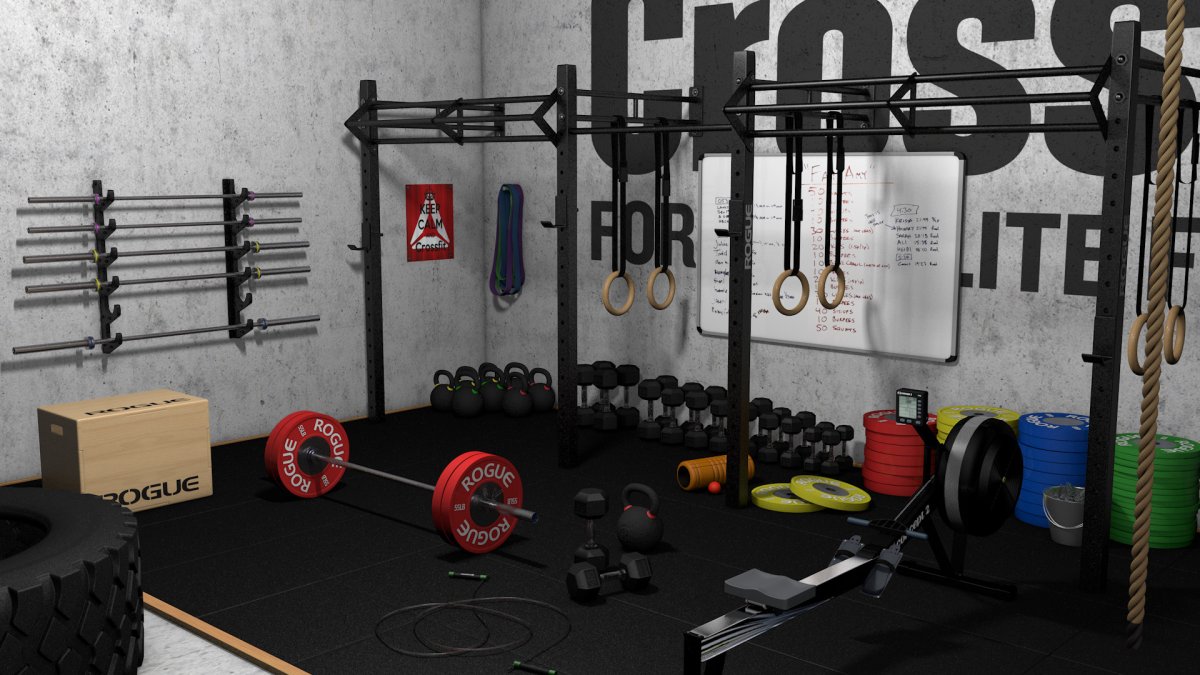 CROSSFIT 3d models