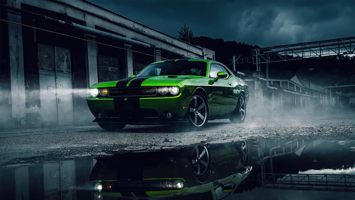 Обои dodge Challenger 4k