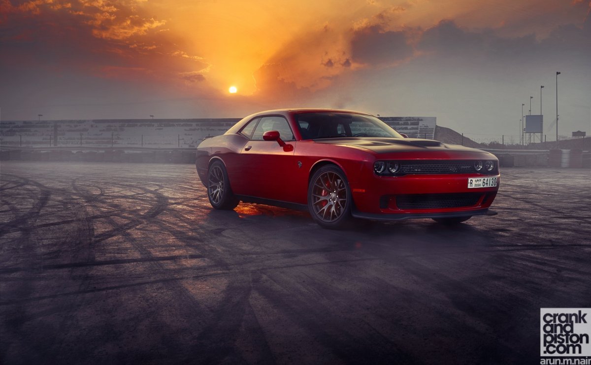 Dodge Hellcat дрифт