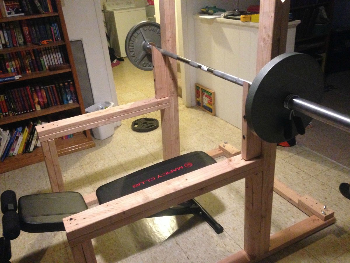 Сборка скамьи для жима Power Bench