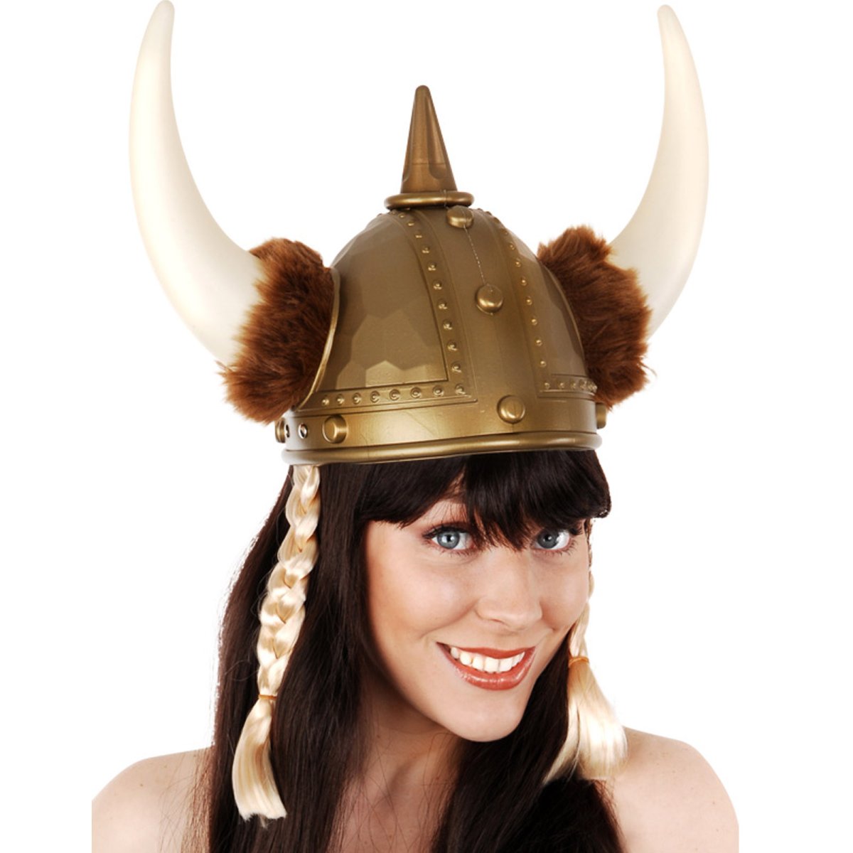 Шлем викинга для тематической вечеринки