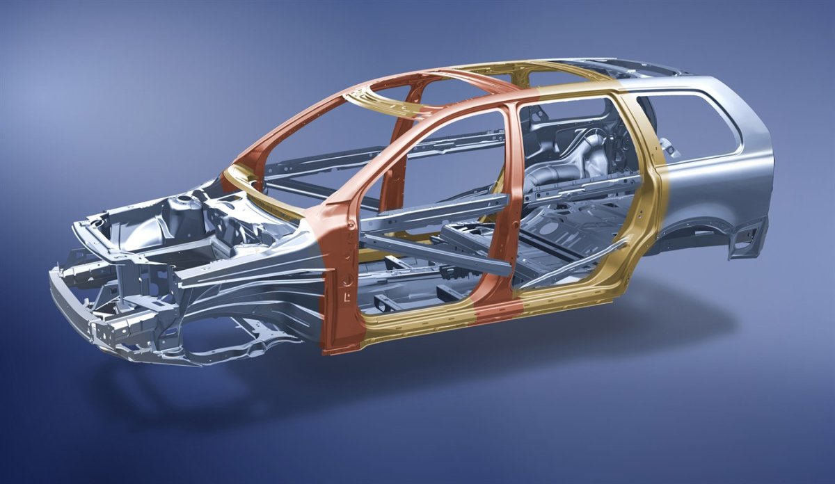 Volvo xc60 силовой каркас