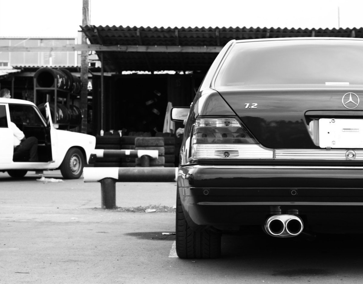 Mercedes Benz w140 s600 Бандитский