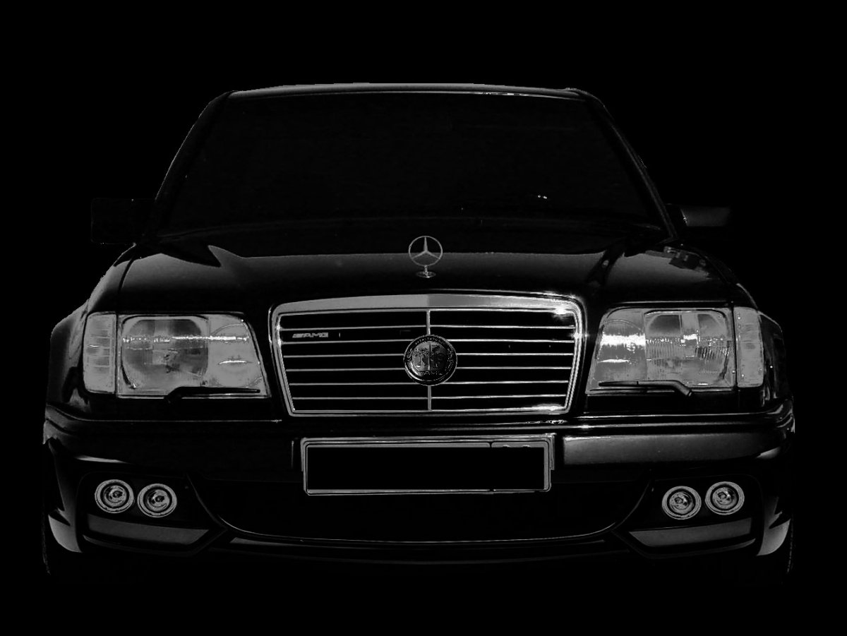 Мерседес w124 Бандитский