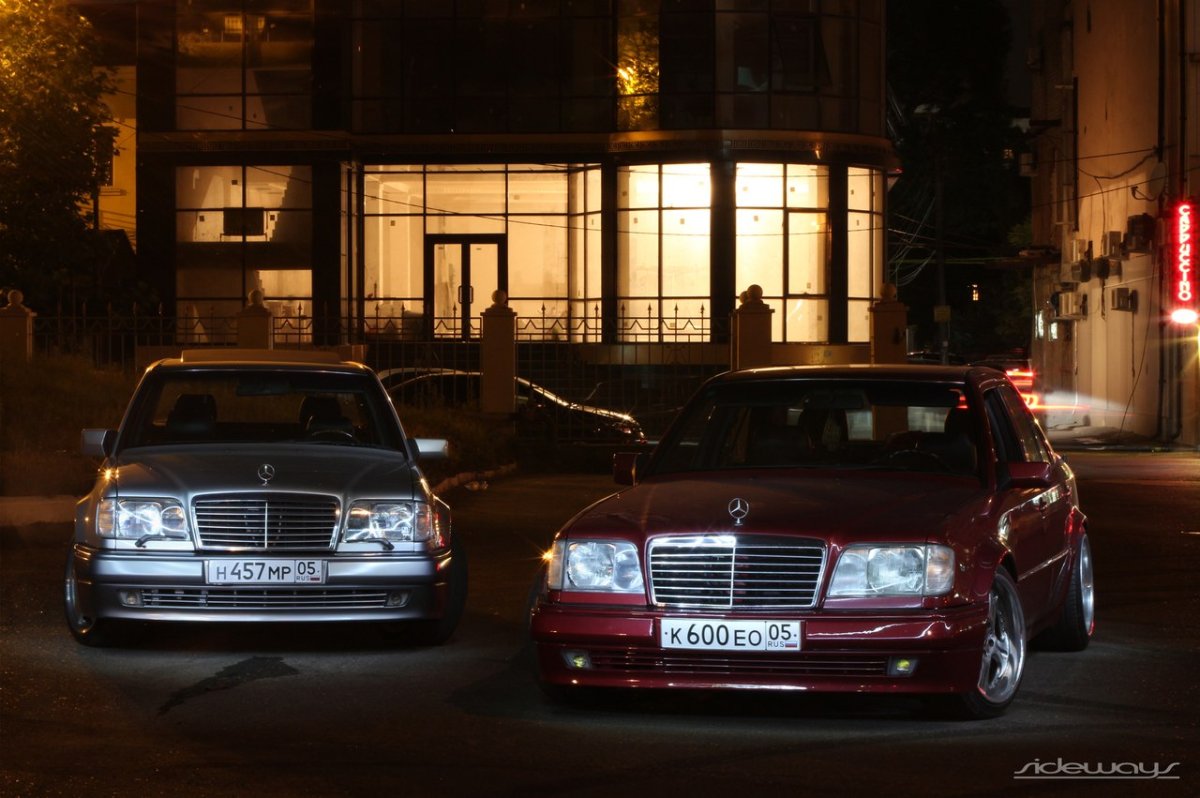 Mercedes w140 и 124