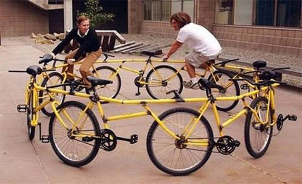 Самые нелепые велосипеды
