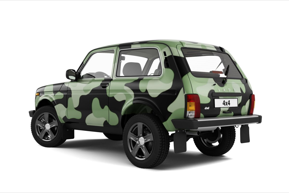 Lada ВАЗ 2121 4x4 камуфляж джунгли