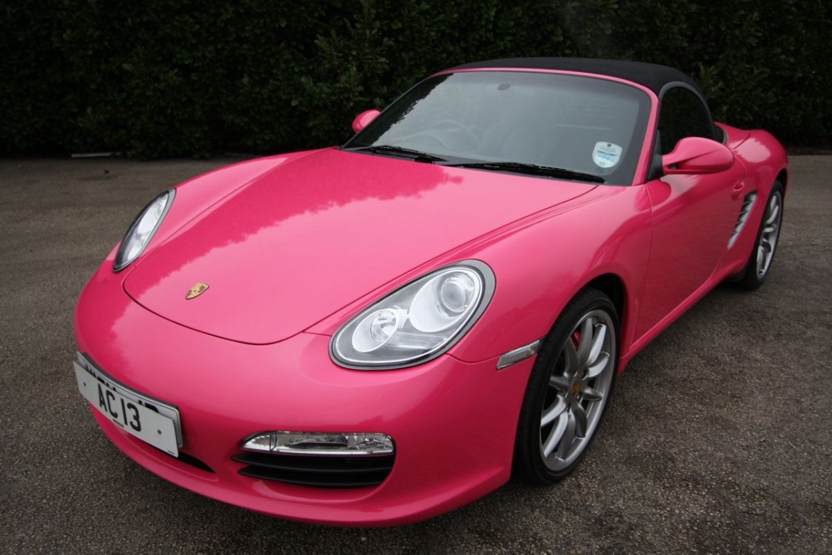 Порше 911 кабриолет розовый