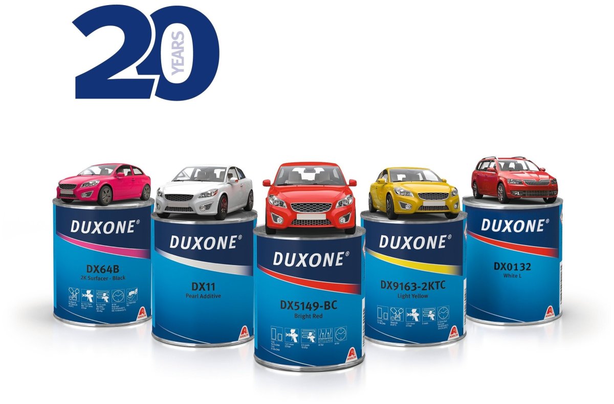 Автоэмаль Duxone 2к палитра