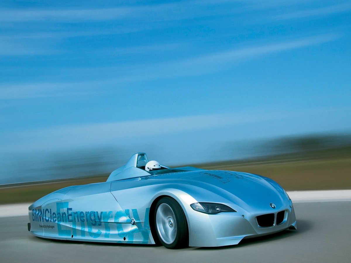 BMW h2r hydrogen record car