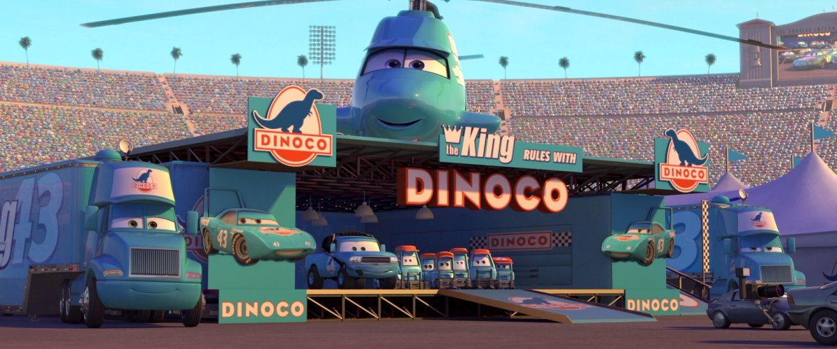 Тачки 3 Dinoco Team