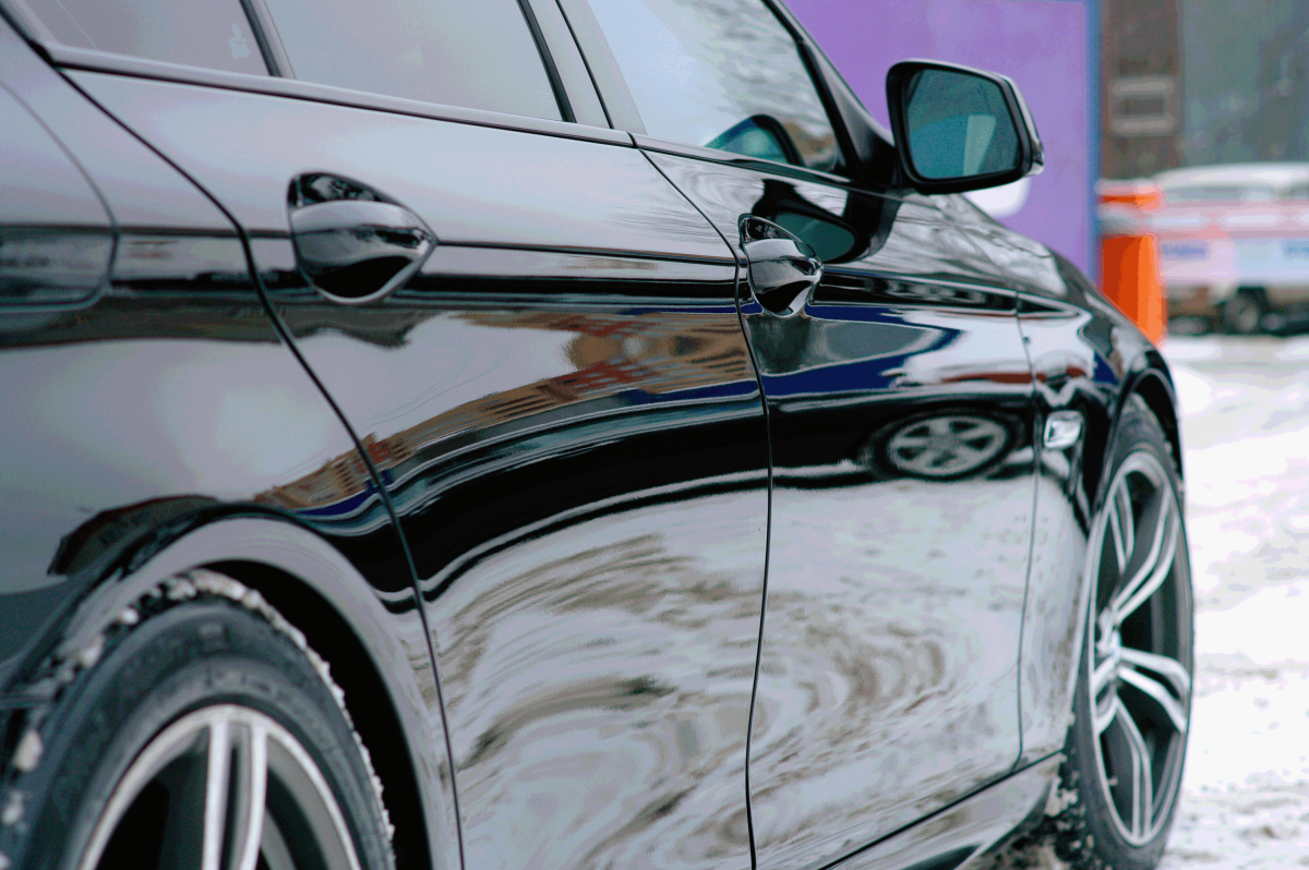 Полированный кузов авто