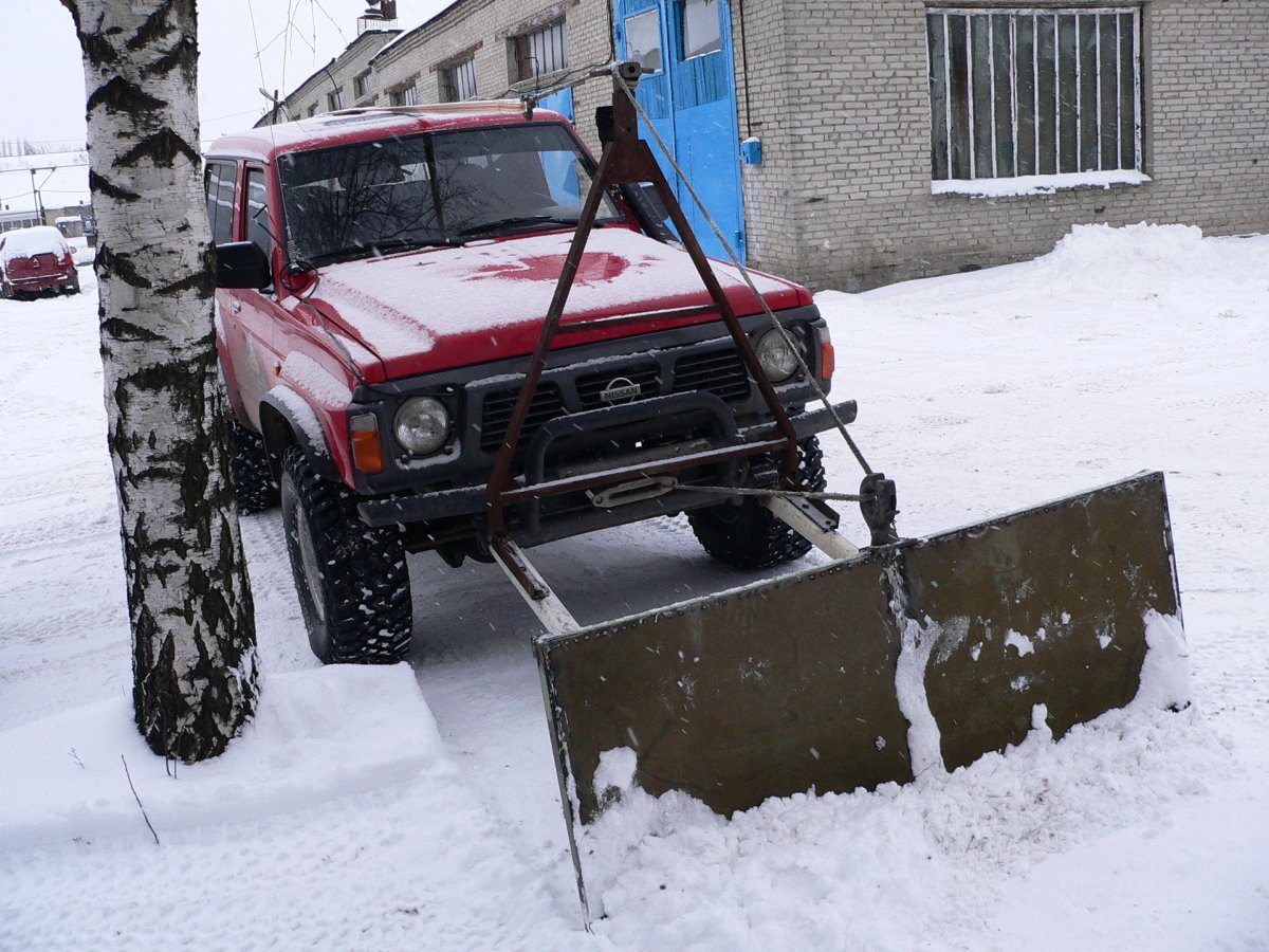 УАЗ 469 снегоуборочный