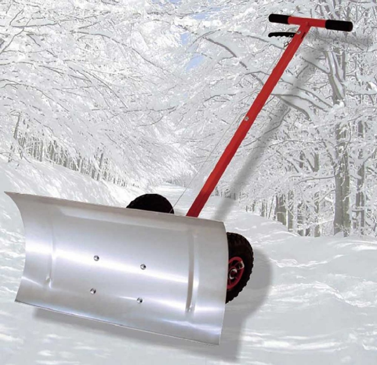 Лопата толкатель для снега ударопрочный ковш 80 см 6.2кг