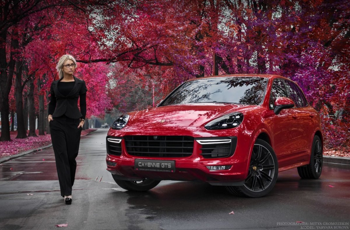 Женский Порше Кайен