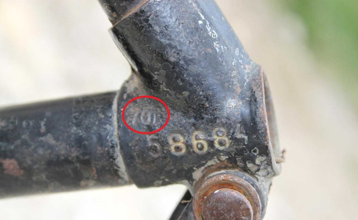 Номер рамы велосипеда стелс