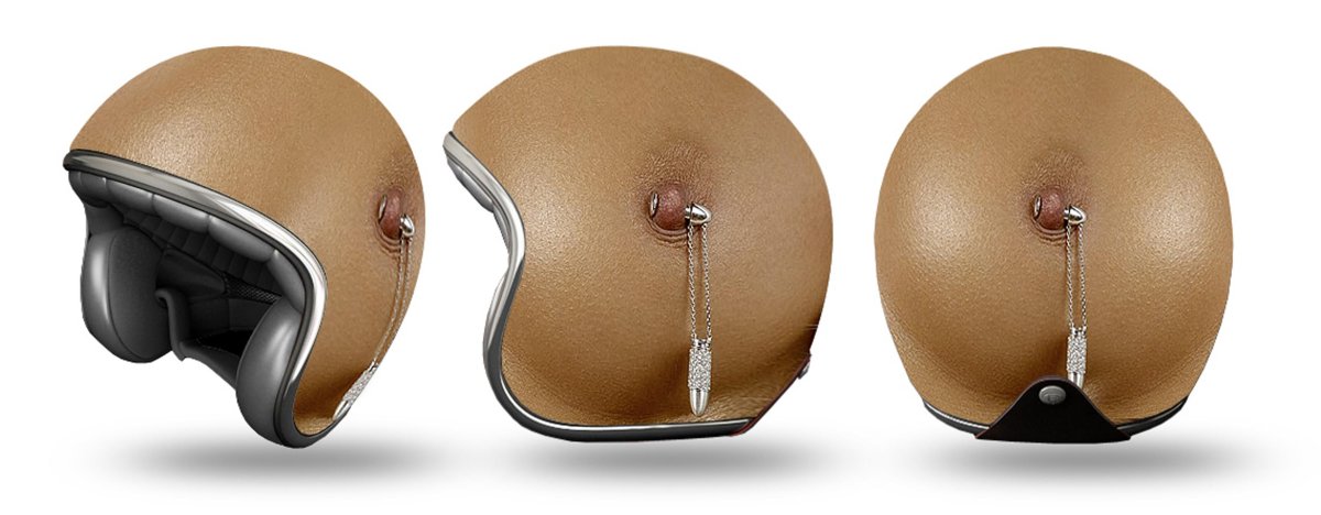 Шлем в виде головы