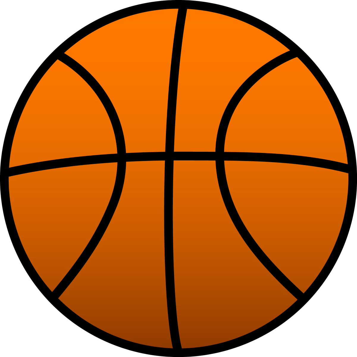 Баскетбольный мяч вектор