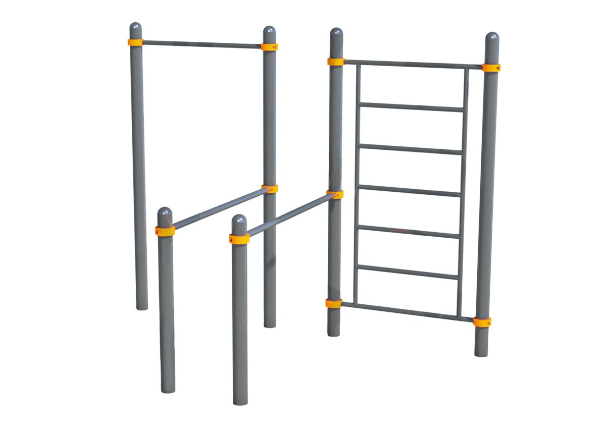 Два турника-брусья-шведская стенка СВС-29