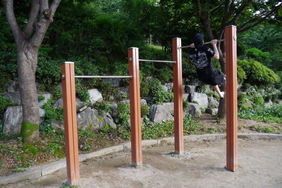 Турник уличный для дачи