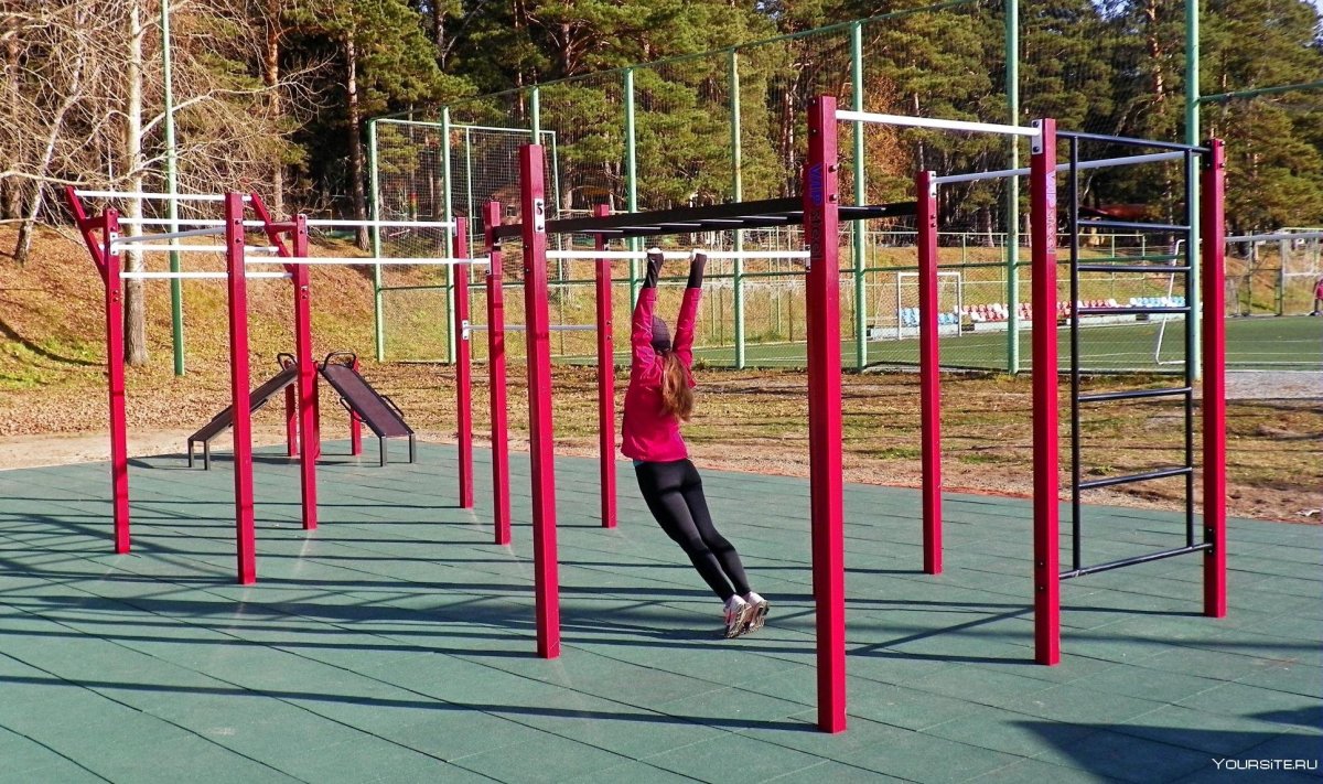 Спортплощадка, воркаут, Мурманск